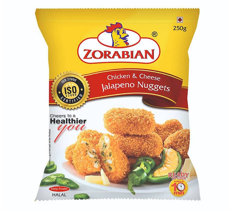 Jalapeno Nuggets Lettuce Wrap Zorabian Chicks Pvt Ltd